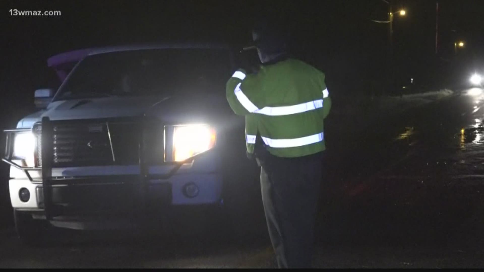 In Crisp County, a probable tornado touched down in the north end of the county. Sheriff and EMA Director Billy Hancock says several trees are down on Highway 41.