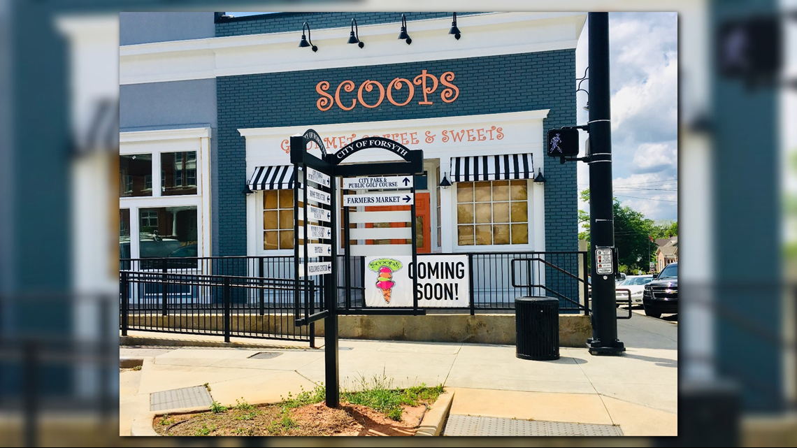 Ice cream shop opens in Forsyth
