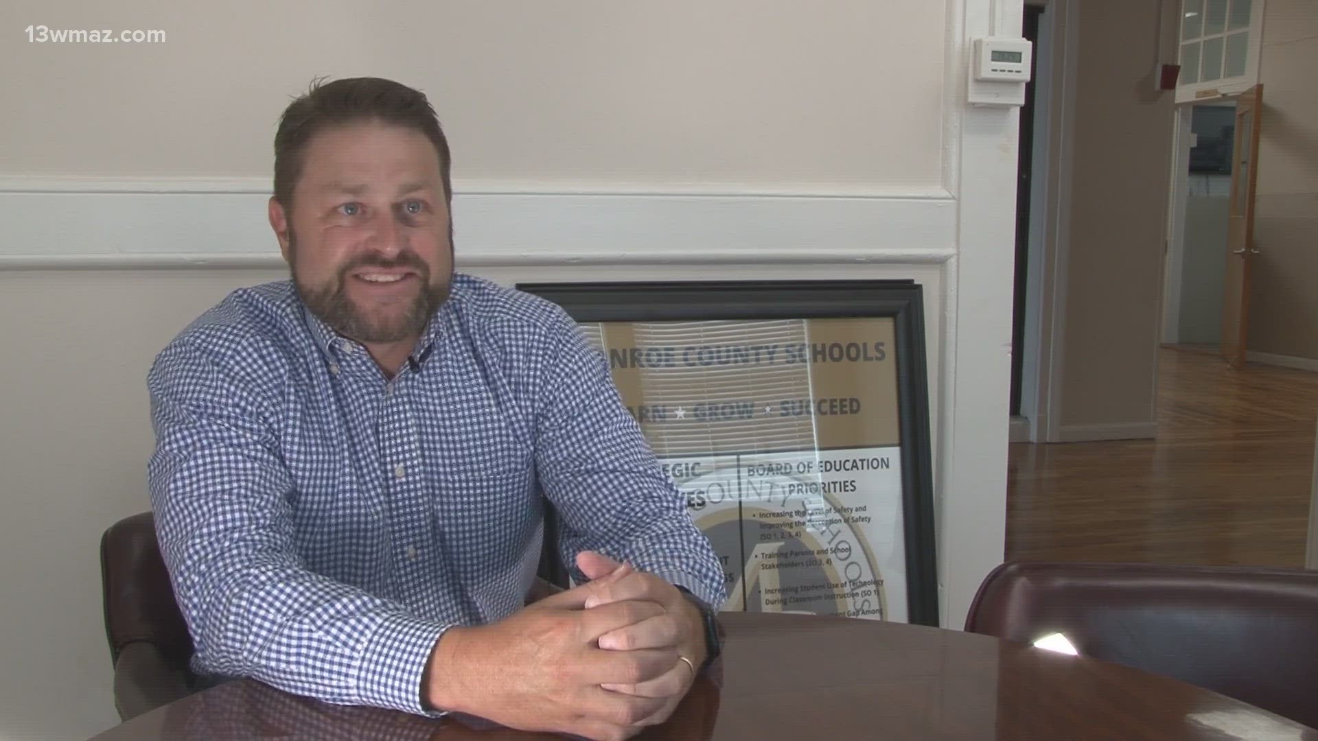 As Jim Finch gets ready to start the new school year as the superintendent, he knows he's got to keep Monroe County one of the top school districts in the state.