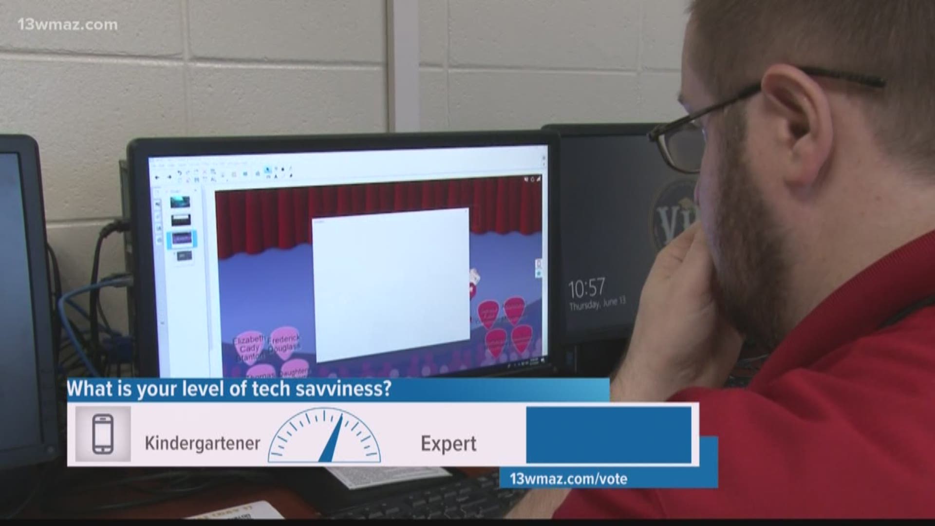 School is out for students, but Bibb County teachers are taking summer classes to keep their technology skills up to date.