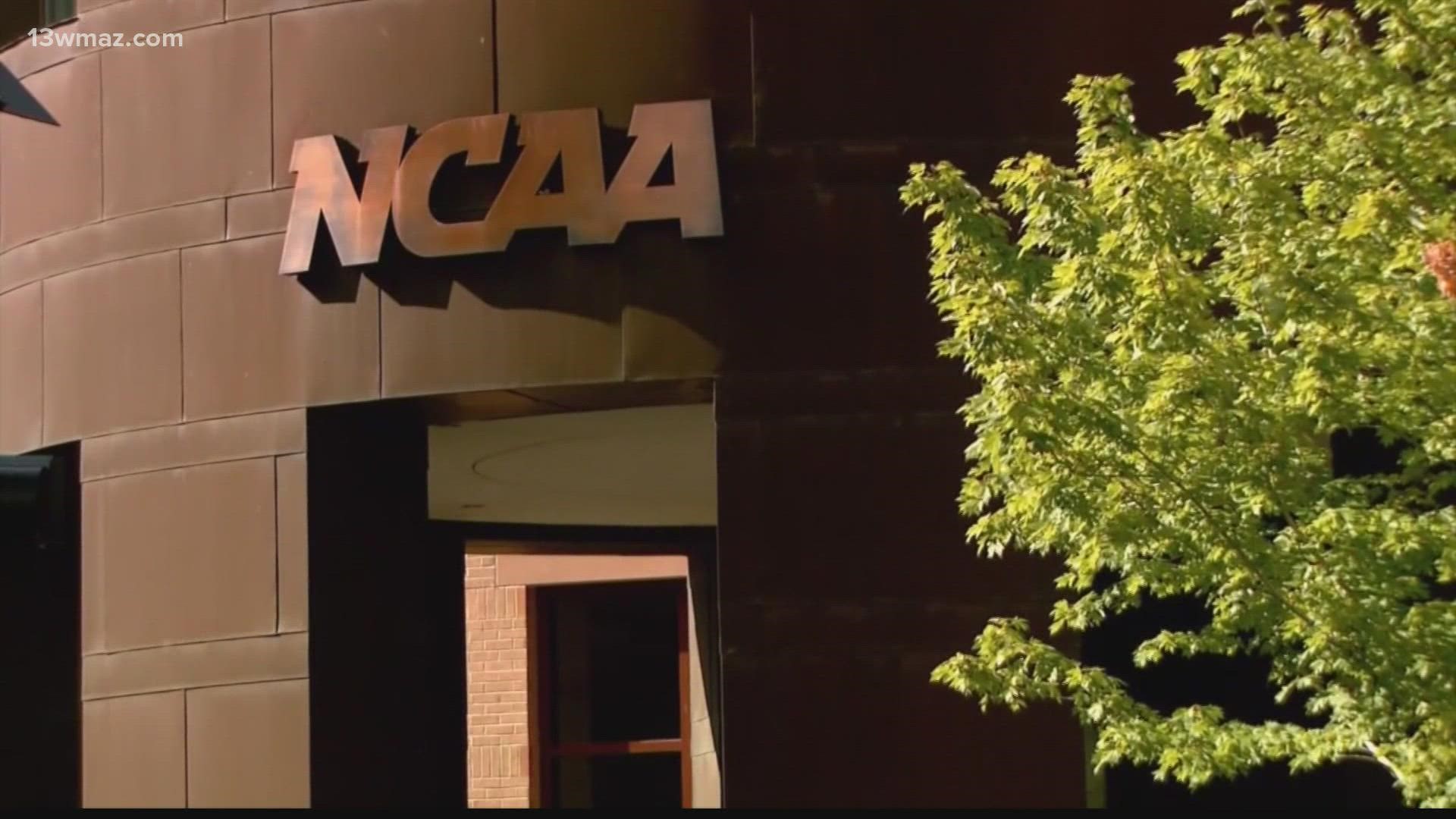 The NCAA has handed down stiff penalties against Mercer University's athletic department for improper payments to a women's cross-country runner.