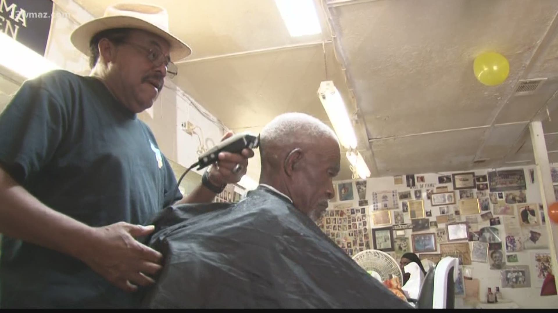 A Central Georgia business owner is celebrating 40 years of serving customers in the same location on Market Street in Warner Robins. Jacko Davis has been cutting hair for Jacko's Hair Force since it opened back on August 21, 1979. His clientele include former NFL players Eddie Anderson and Kevin Porter, and a young Chris Porter, a former 13WMAZ sports personality.