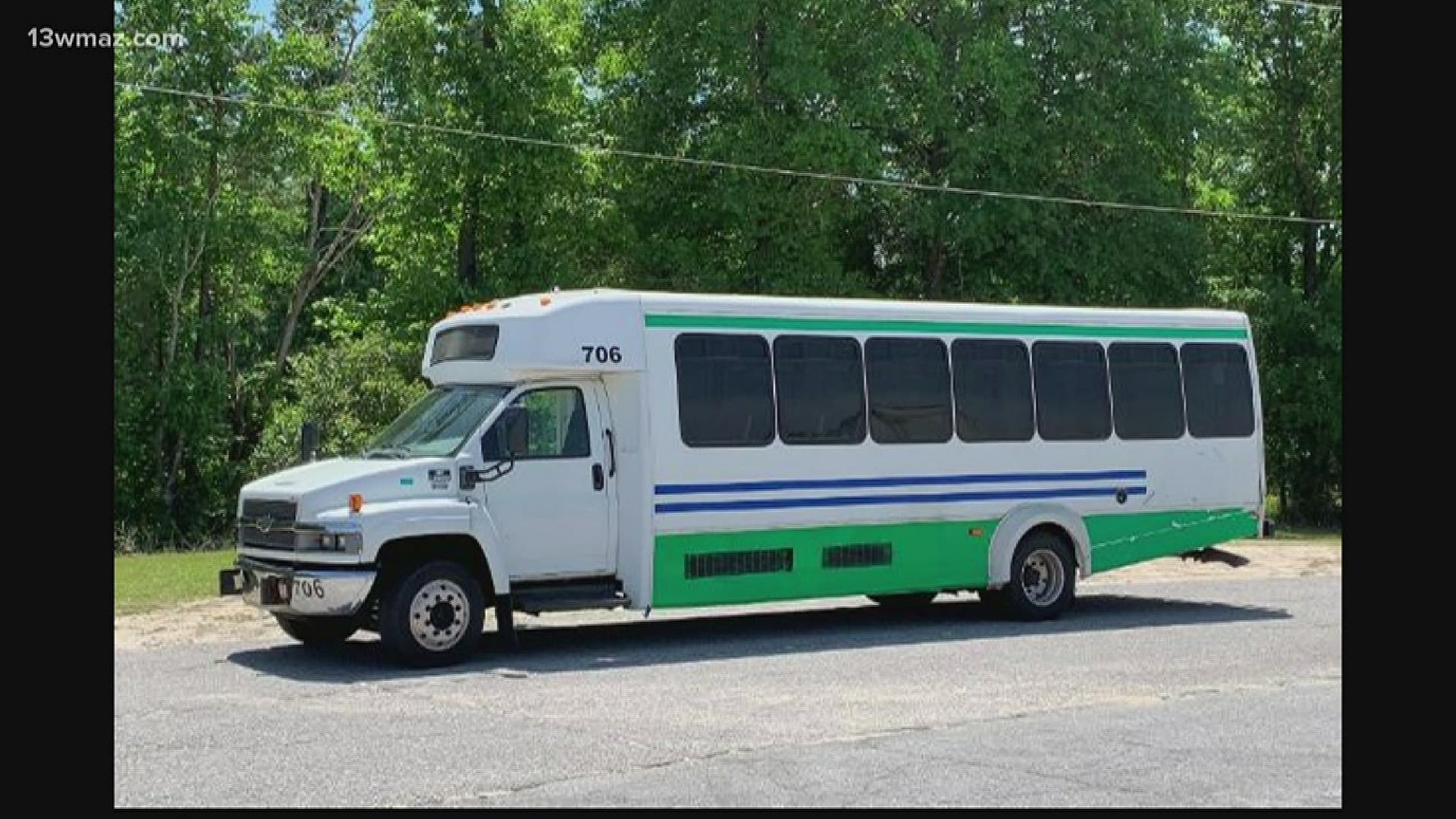 The Macon Transit Authority donated a retired bus to the Middle Georgia Community Food Bank. The bus will help with getting food out to those who need it.