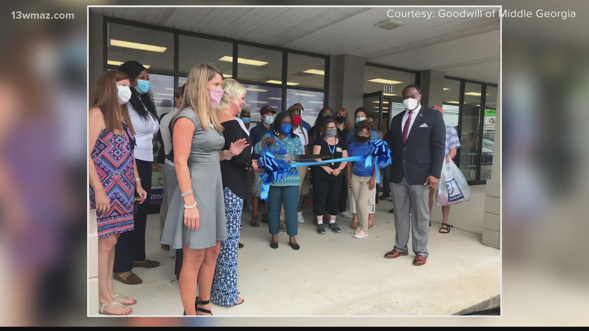 The store's grand opening and ribbon cutting ceremony was originally planned for May but had to be postponed due to the pandemic.