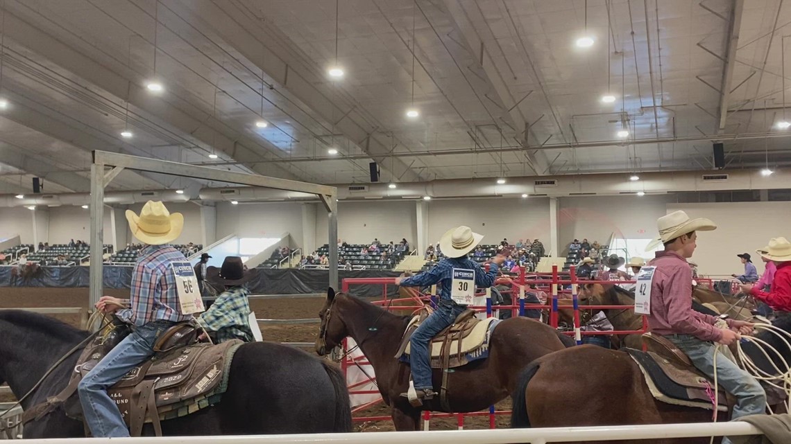 Rodeo event at the National Fairgrounds