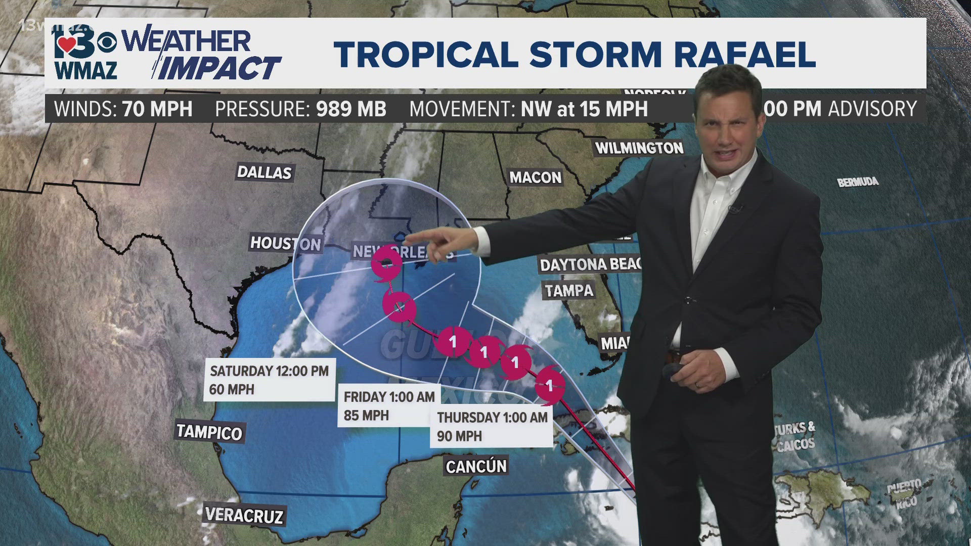 Ben's Rafael Tuesday Night Forecast