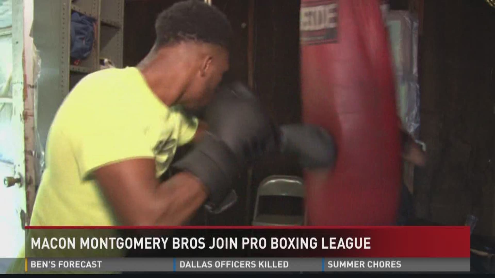 Macon Montgomery brothers join pro boxing league