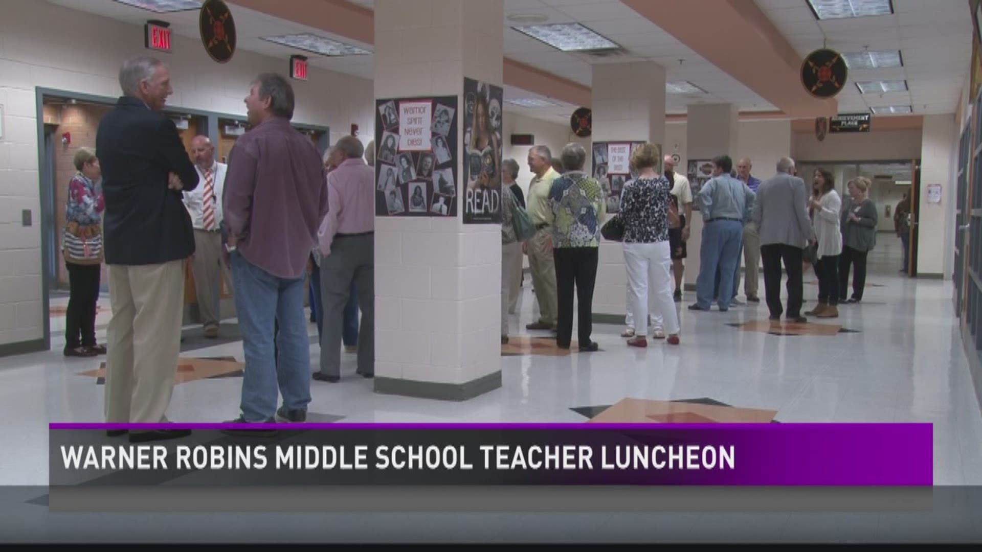 Warner Robins teachers reunite for luncheon