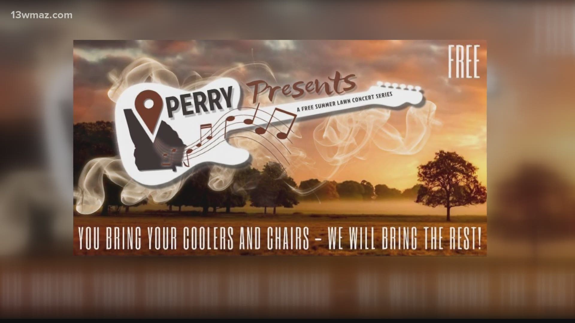 The City of Perry wants to help folks get a fun start for their weekend. They're hosting a summer lawn concert series Friday at Heritage Oaks Park.