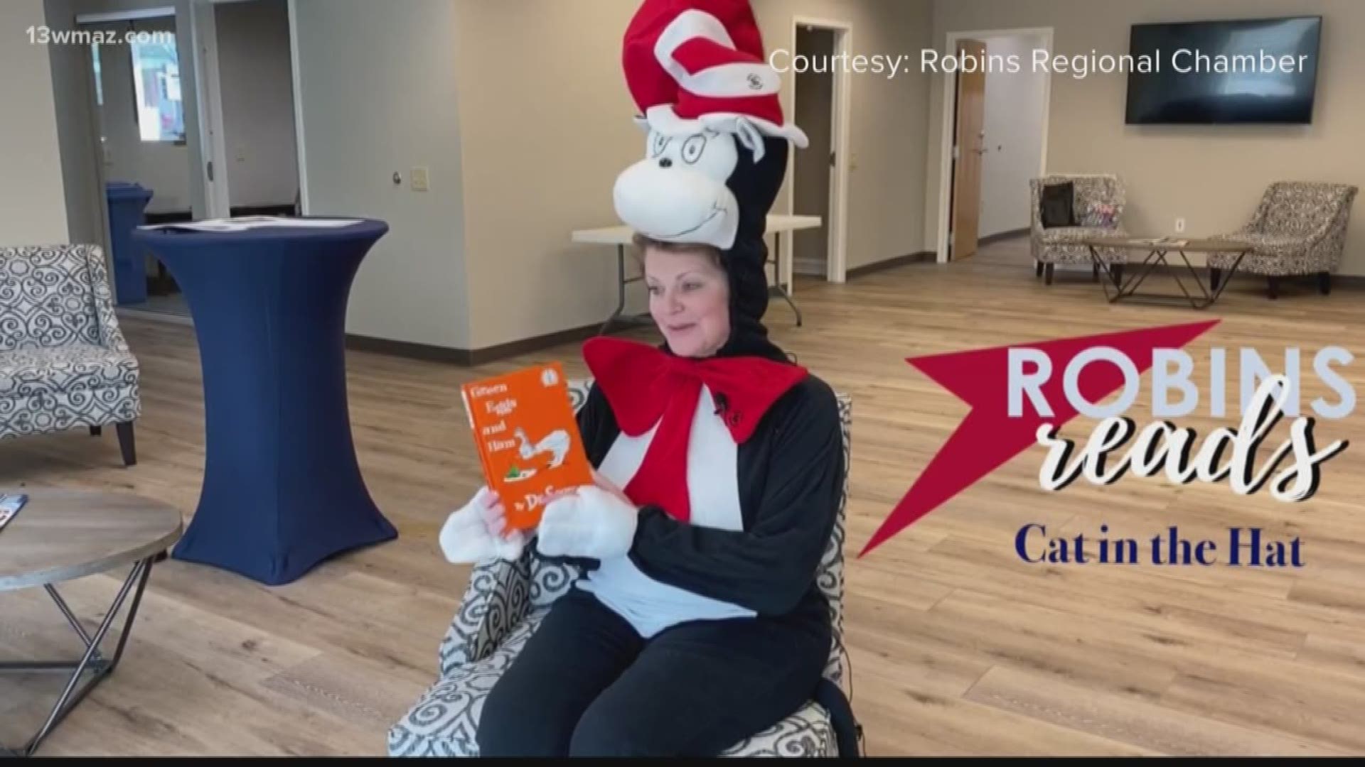 With the Robins Reads book challenge, people all over Central Georgia are submitting videos of themselves reading children's books and bedtime stories.