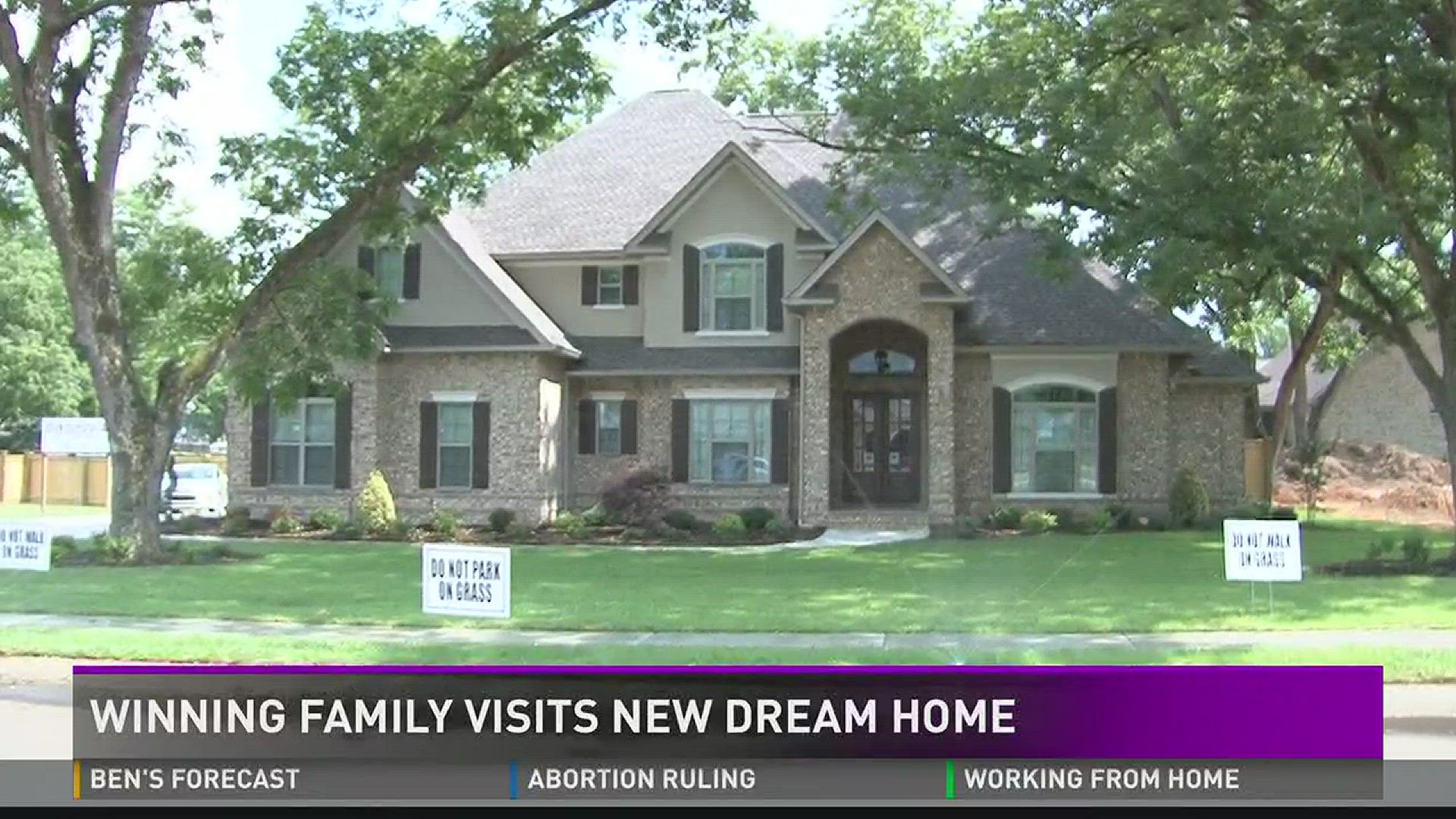 St. Jude winners visit Dream Home