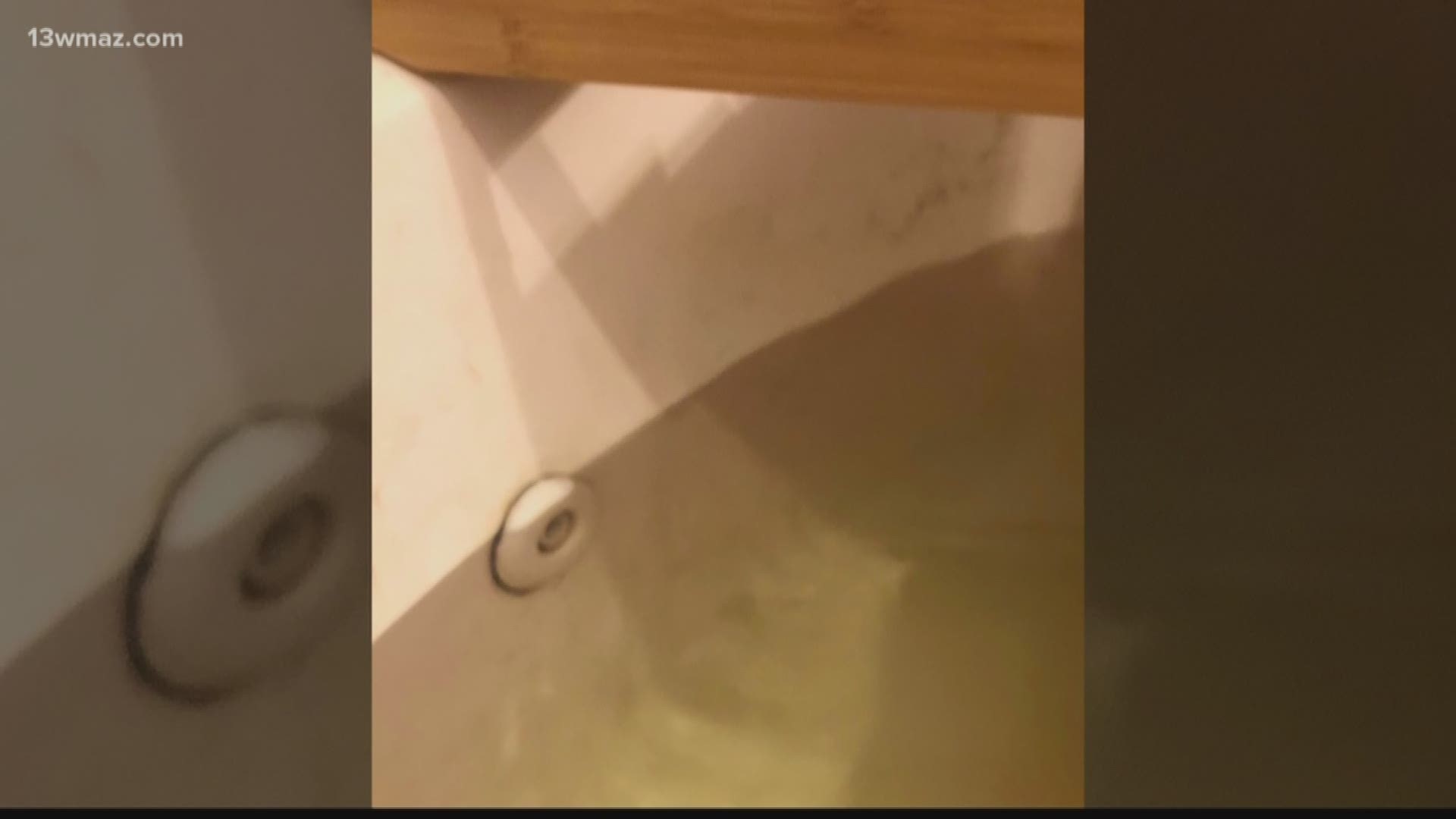 Some folks in Forsyth are surprised to see dirty water flowing from their faucets, just weeks after the city asked customers to "cut back" on water due to drought.