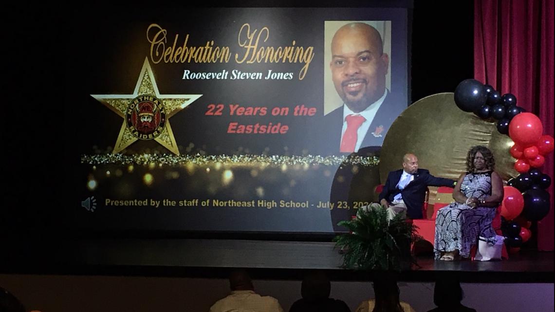 Former Northeast High School principal thanked with surprise celebration - Vimarsana News