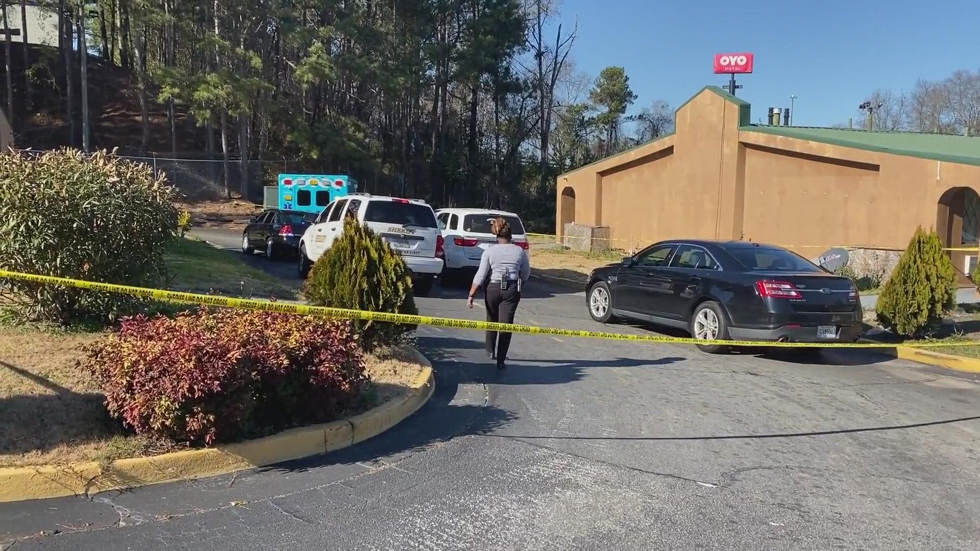 Two people are dead after an apparent murder-suicide at a west Macon motel Wednesday afternoon.