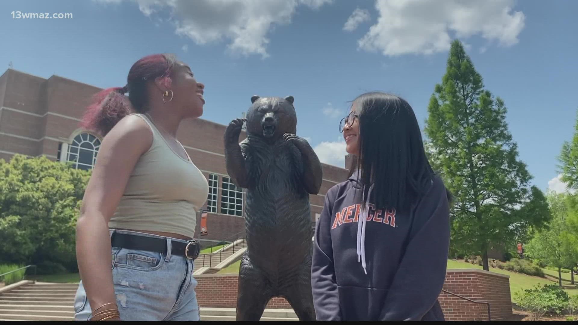 Graduating senior Mikayla Alves will receive a full ride for her masters program, while sophomore Alyssa Bonifacio will receive a full ride as an undergrad.