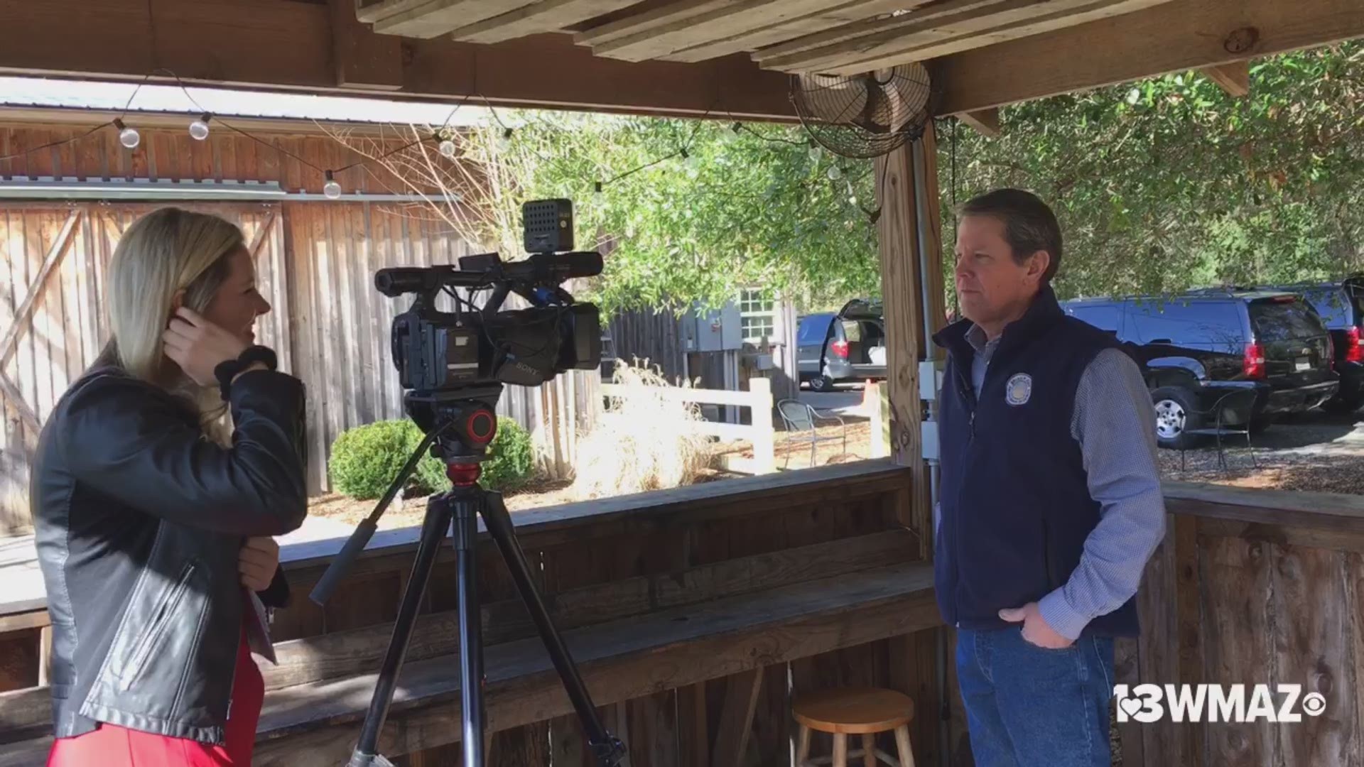 Reporter Chelsea Beimfohr has an exclusive one-on-one interview with Governor-elect Brian Kemp on his victory tour to talk about his goals once in office