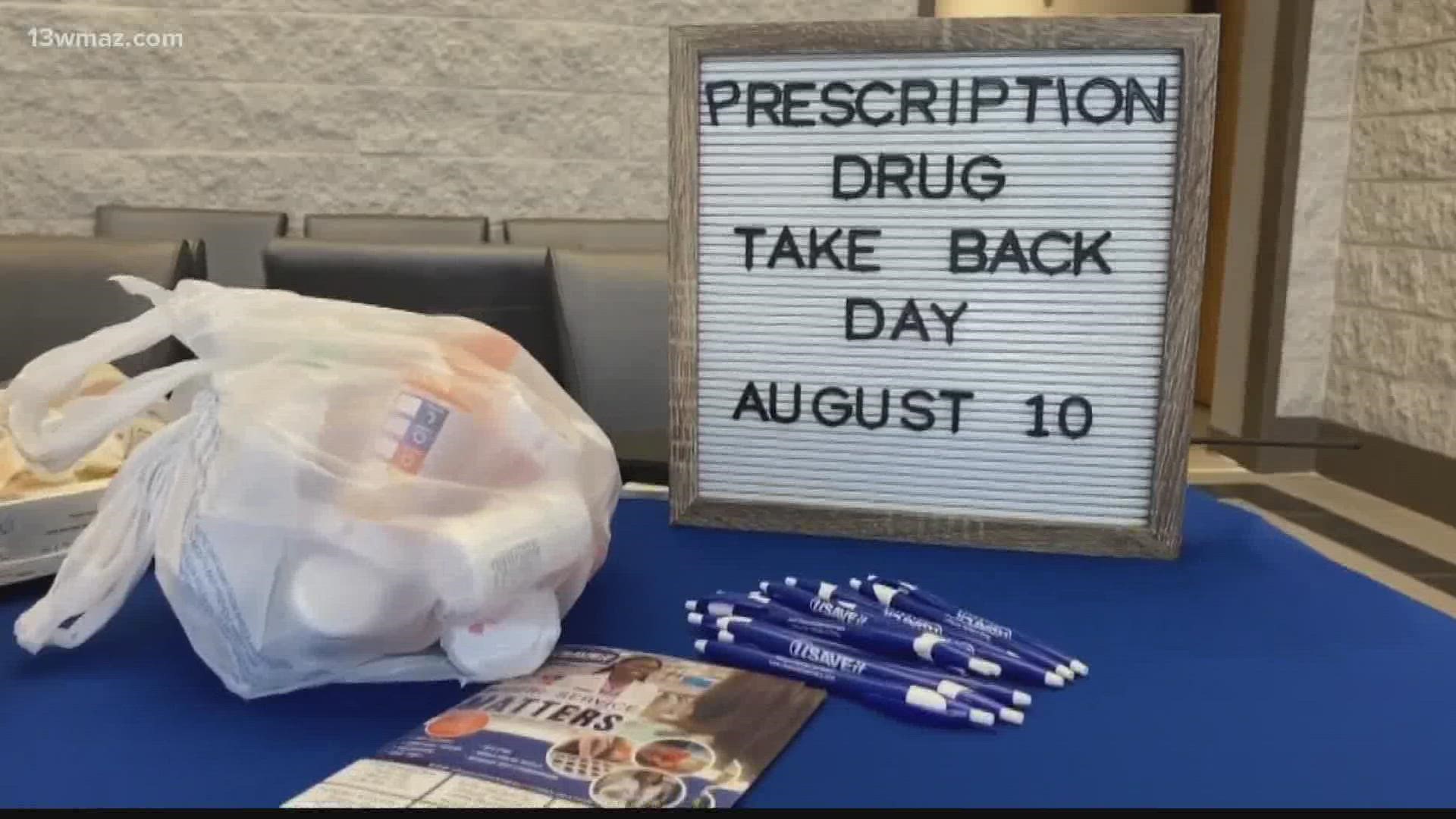 Dropping them off to an official collection site can keep them out of the hands of children and pets and out of water sources like rivers, too.