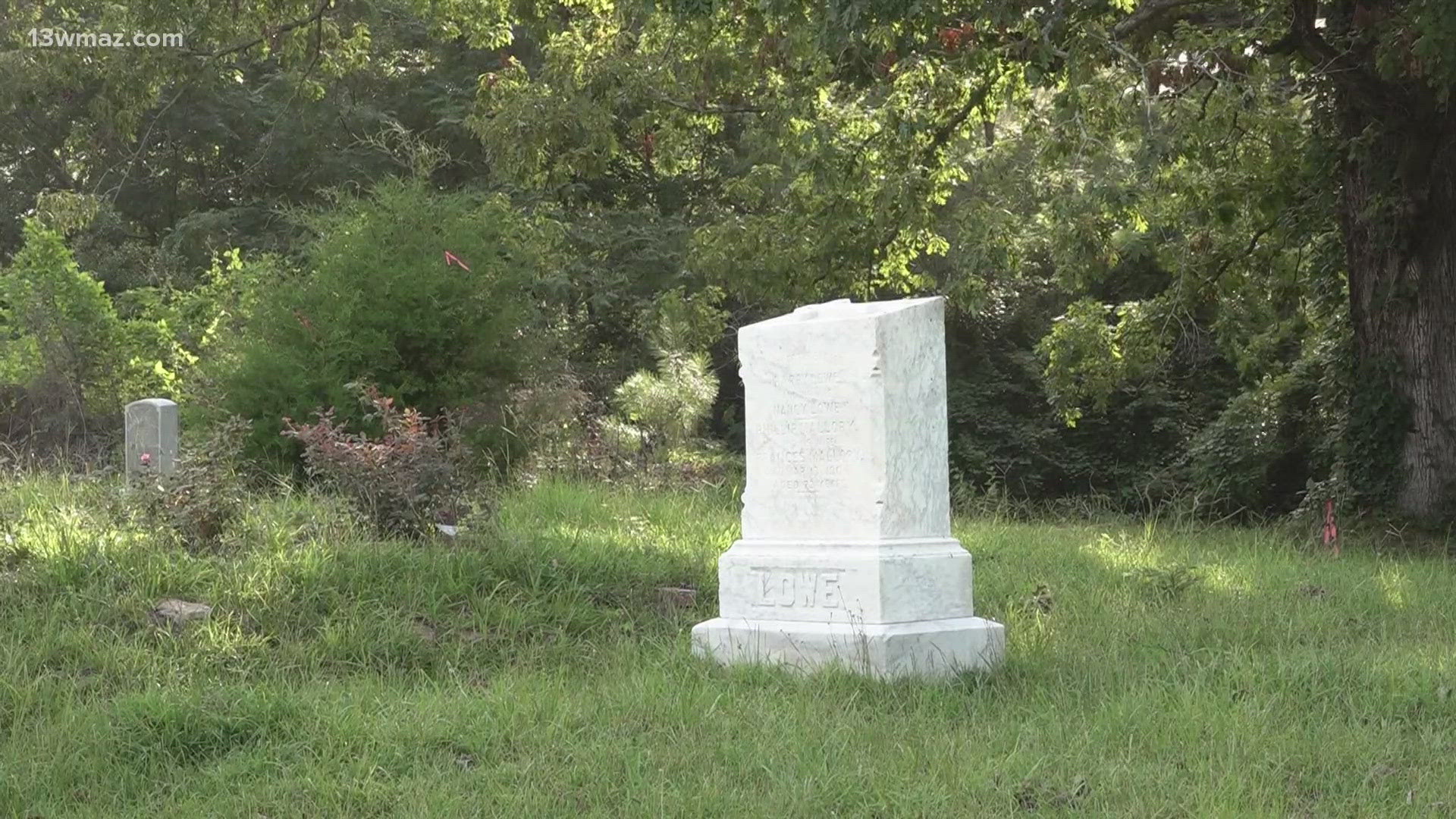 Activists are trying to restore the cemetery after recent vandalism.