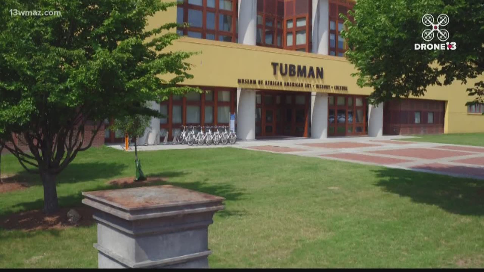 Harriet Tubman's great nephew Dr. A.D. Brickler visited the Tubman Museum in Macon Saturday.