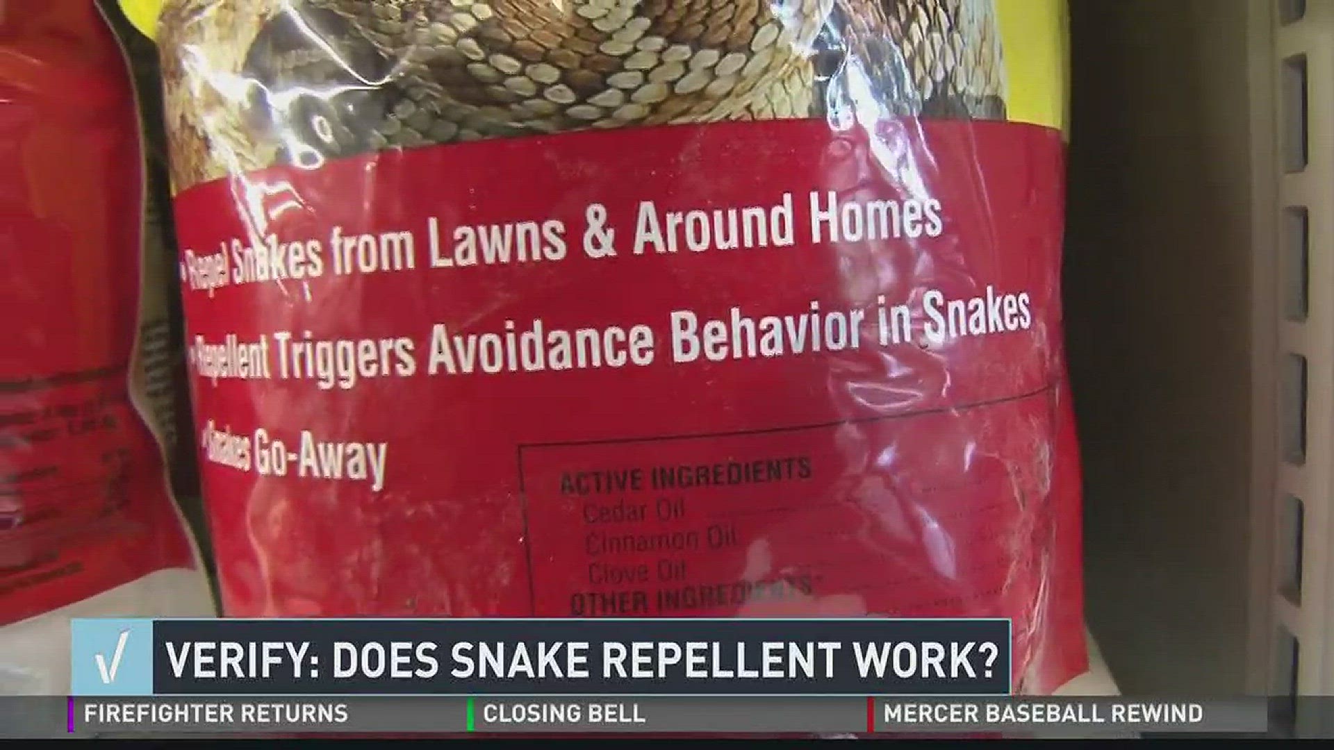 Verify: Does snake repellent work?