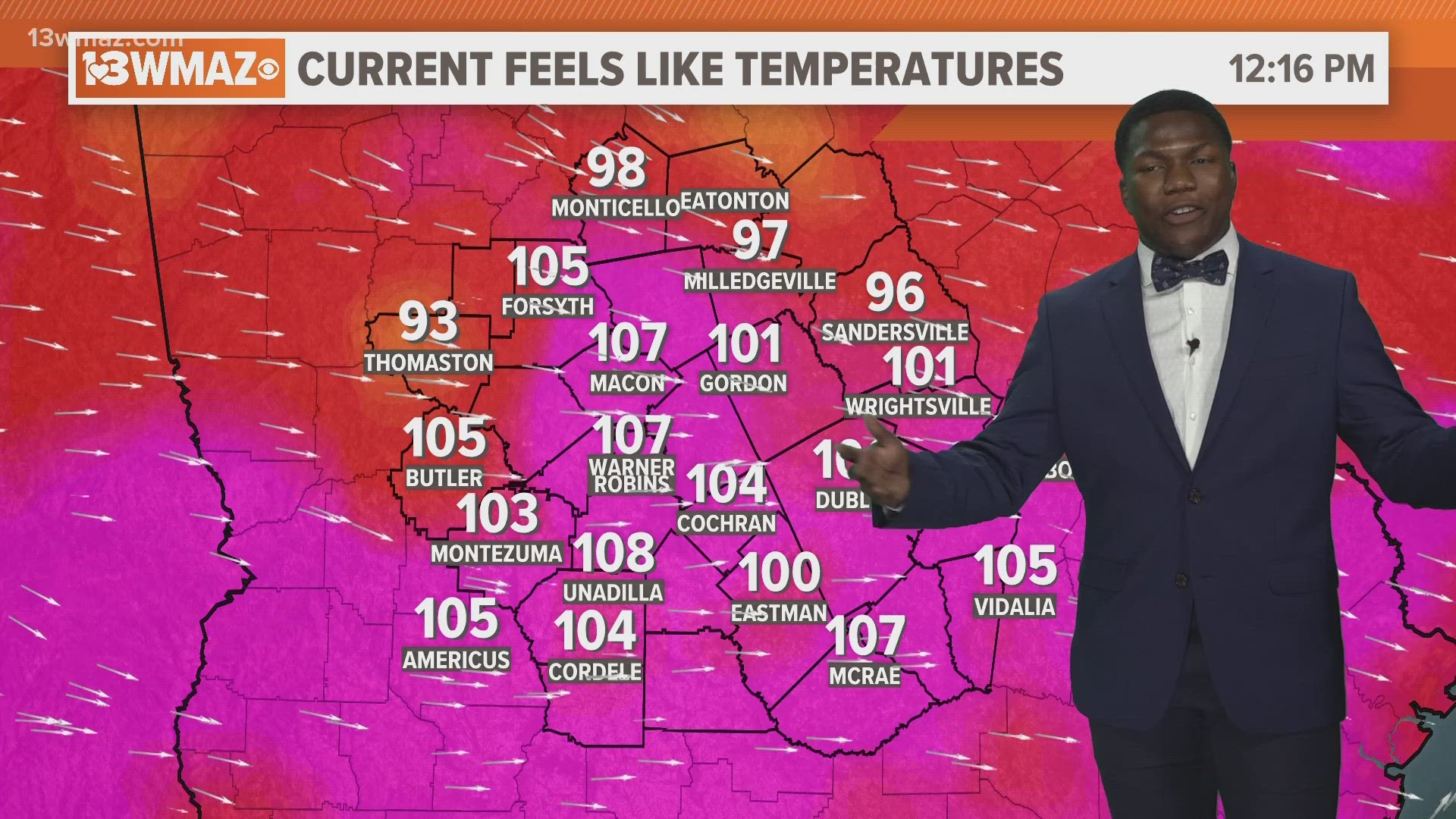 The 13WMAZ Weather Team is tracking weather as it moves through t