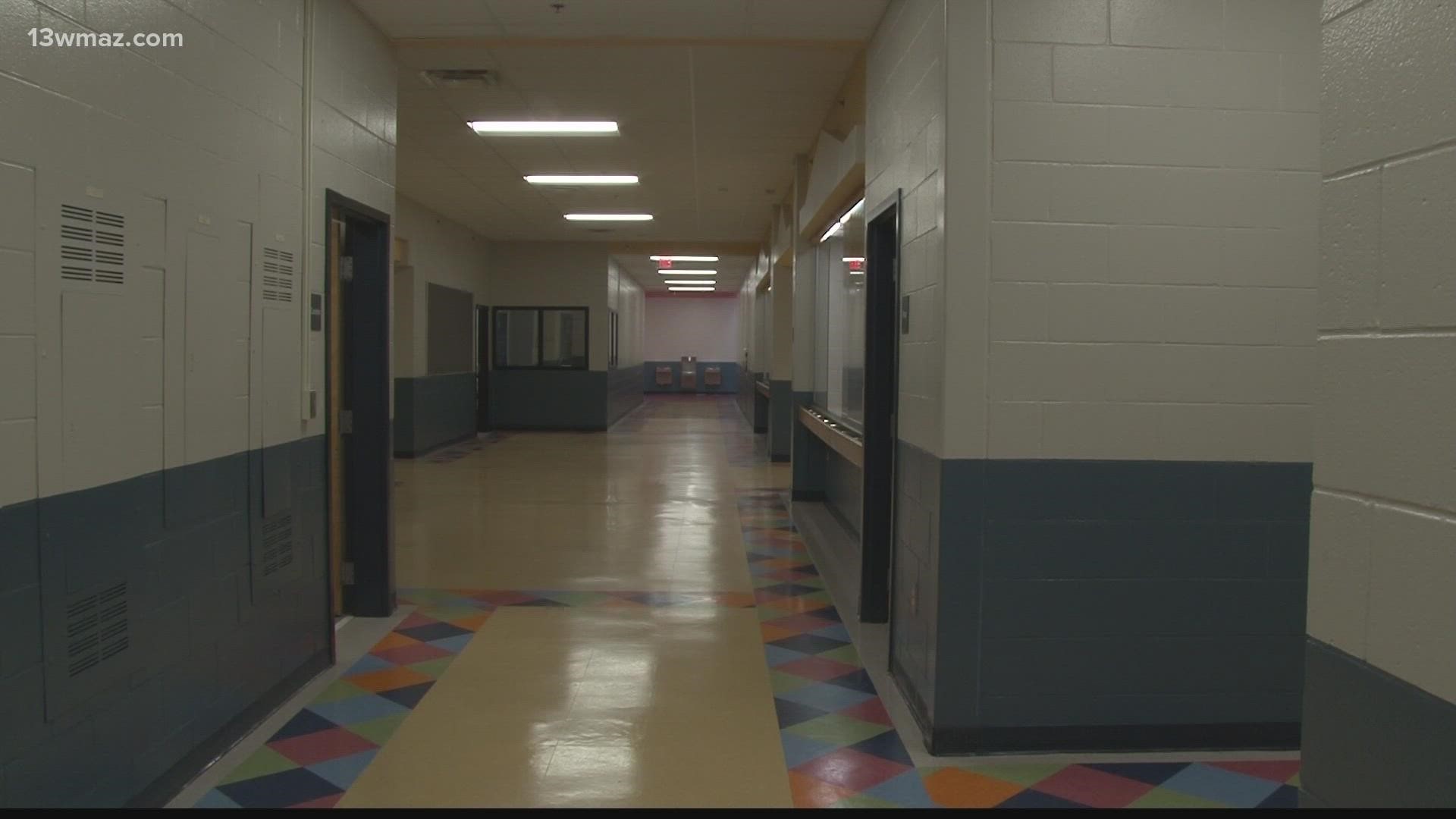 Part of the new renovations include easier access around the playground for special education students.