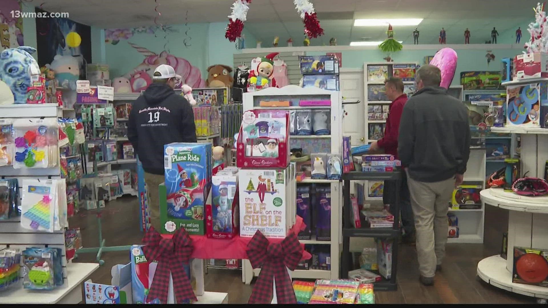 "Within the first day folks around Central Georgia have already contributed $4,000 to help make sure kids in Kentucky wake up to toys on Christmas morning.
