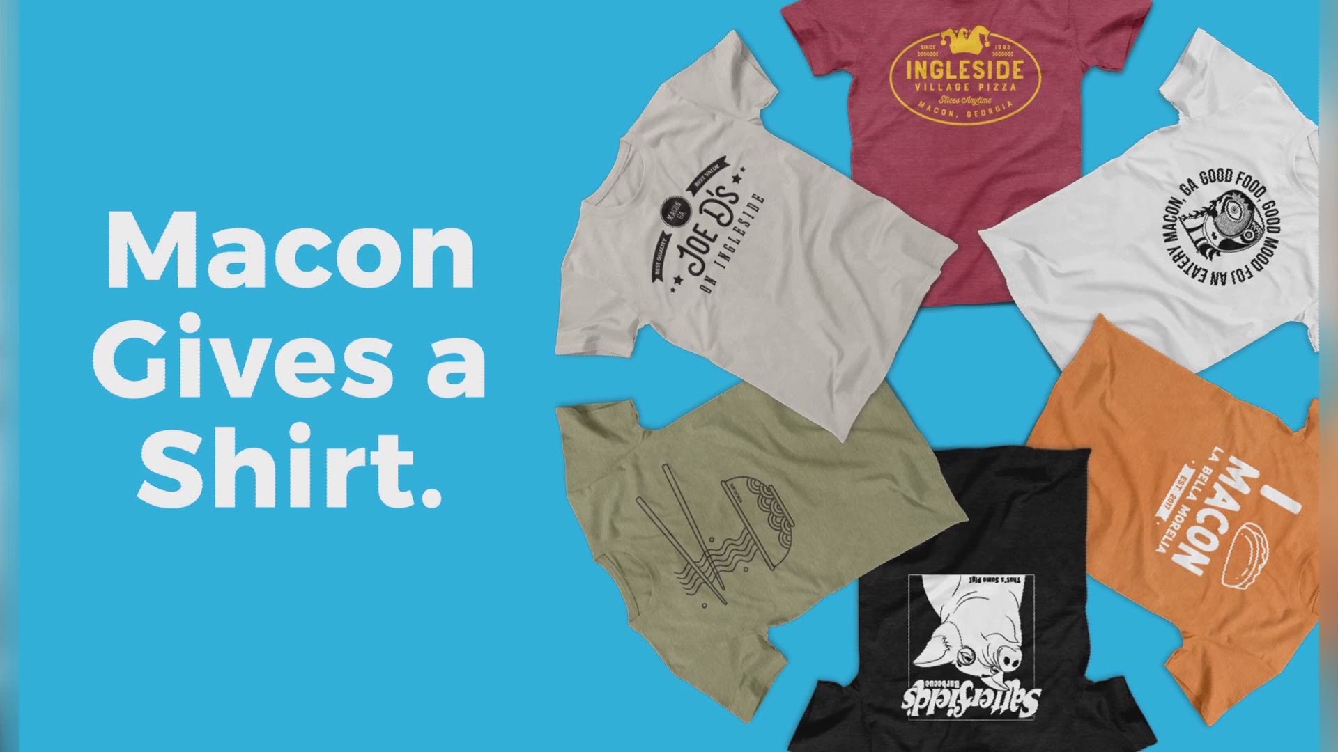 Macon Shirts for Good has raised over $20,000 for local businesses, according to founder Matthew Smith.
