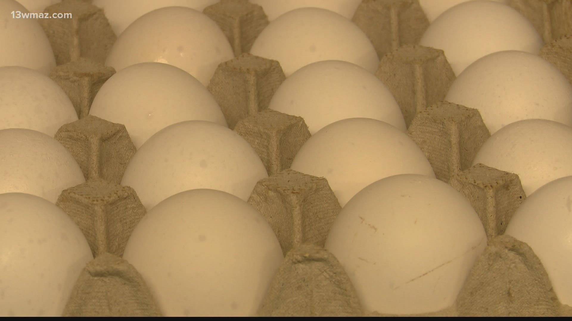 H&H general manager Tandrea Myers says eggs went from $75 a case to nearly $200.
