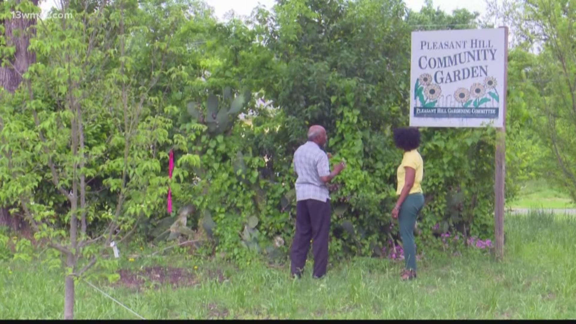 Close to downtown Macon, a group of neighbors are growing relationships along with fresh vegetables. It's in an area known as a food desert because of a lack of access to grocery stores.