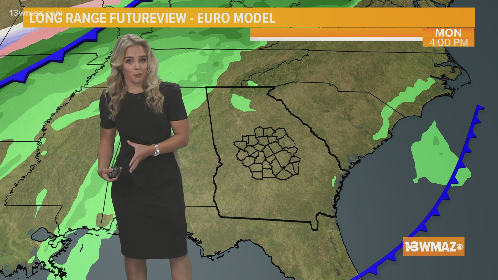 Rain chances on the rise this week with temperatures staying in the low 80's.