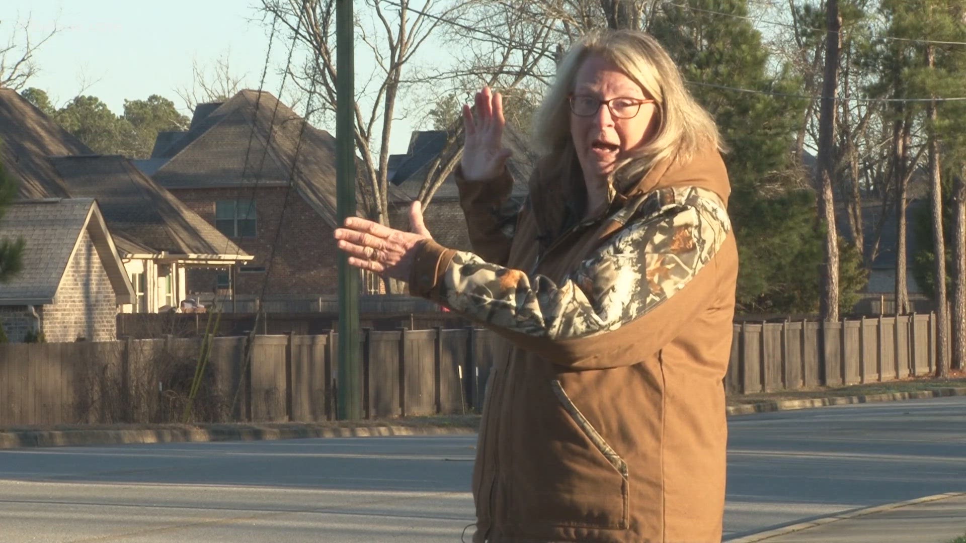 Kathleen neighbors are more concerned teenagers have to run across a busy street to get to class safely after two accidents happened less than a week apart.