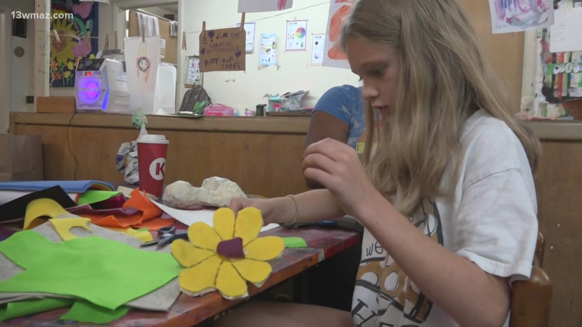 The Creative Alternative in Macon has been offering art classes and music lessons since 1976.