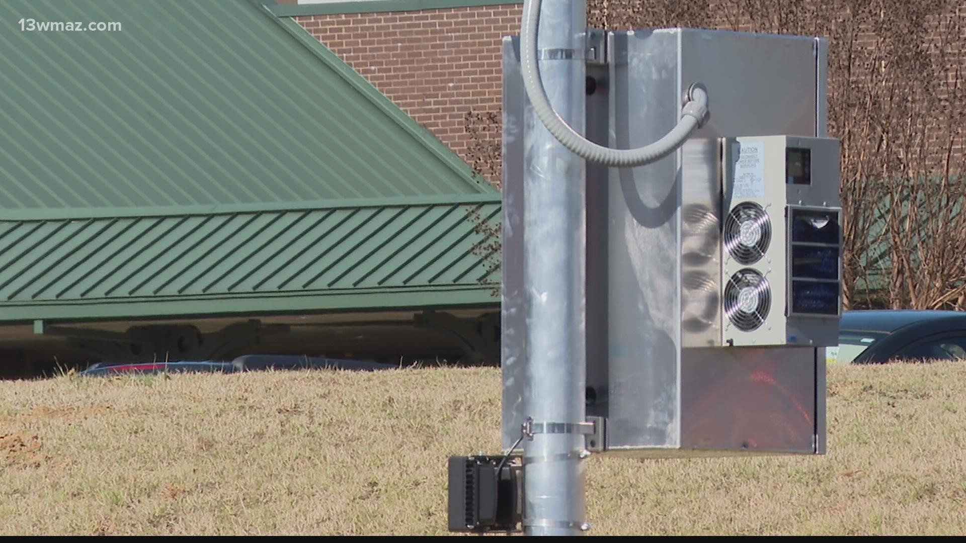 Driving too fast through Baldwin County into Milledgeville could cost you, especially if you're speeding past Baldwin High School.