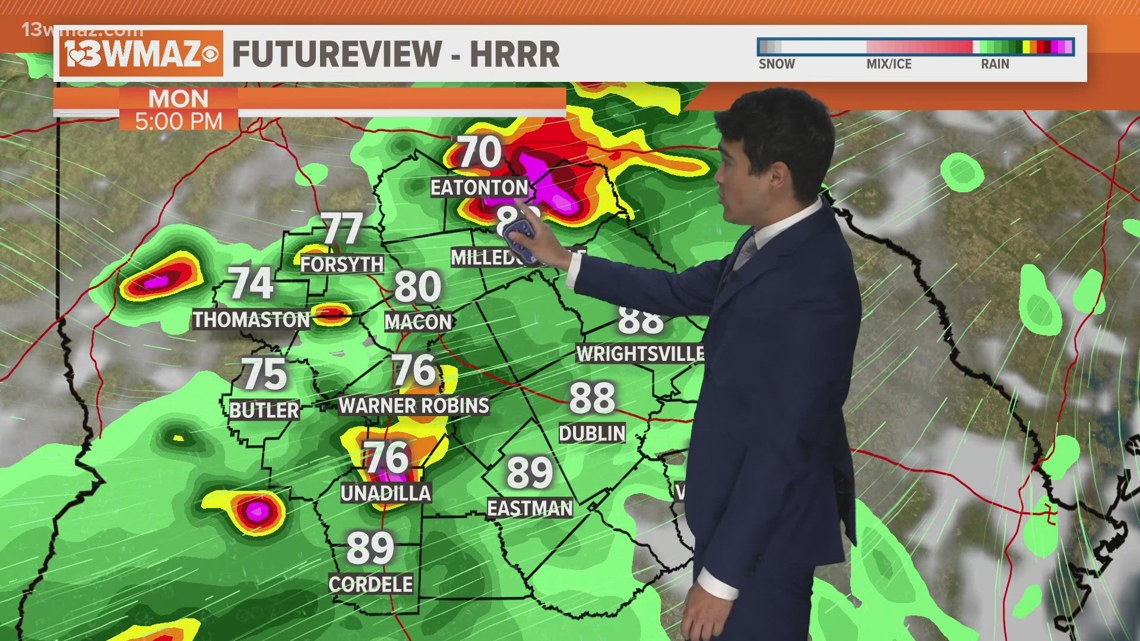 David's Monday Morning Forecast | 13wmaz.com