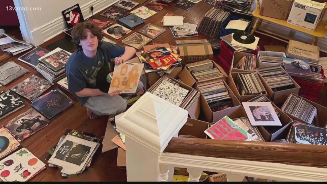 Mercer student grows vintage vinyl store in Macon