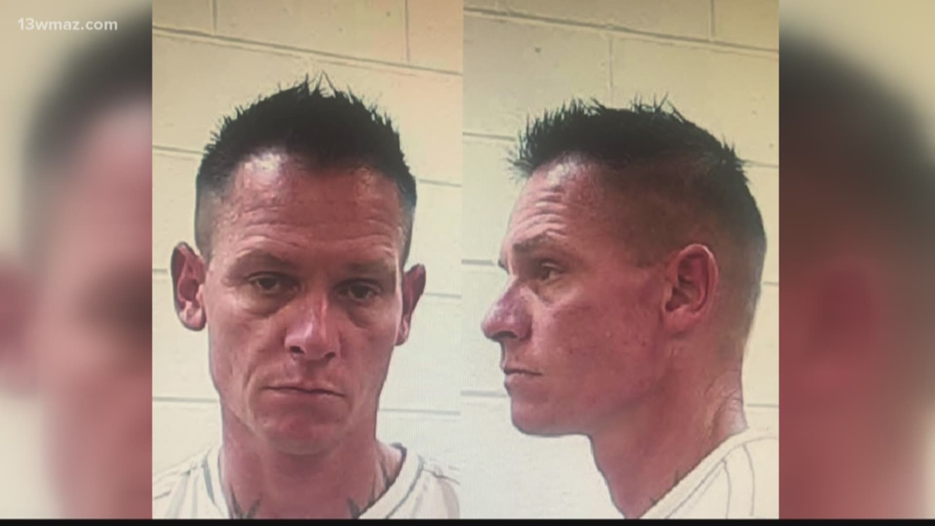 He's wanted in connection with several incidents of family violence, according to the Perry Police Department