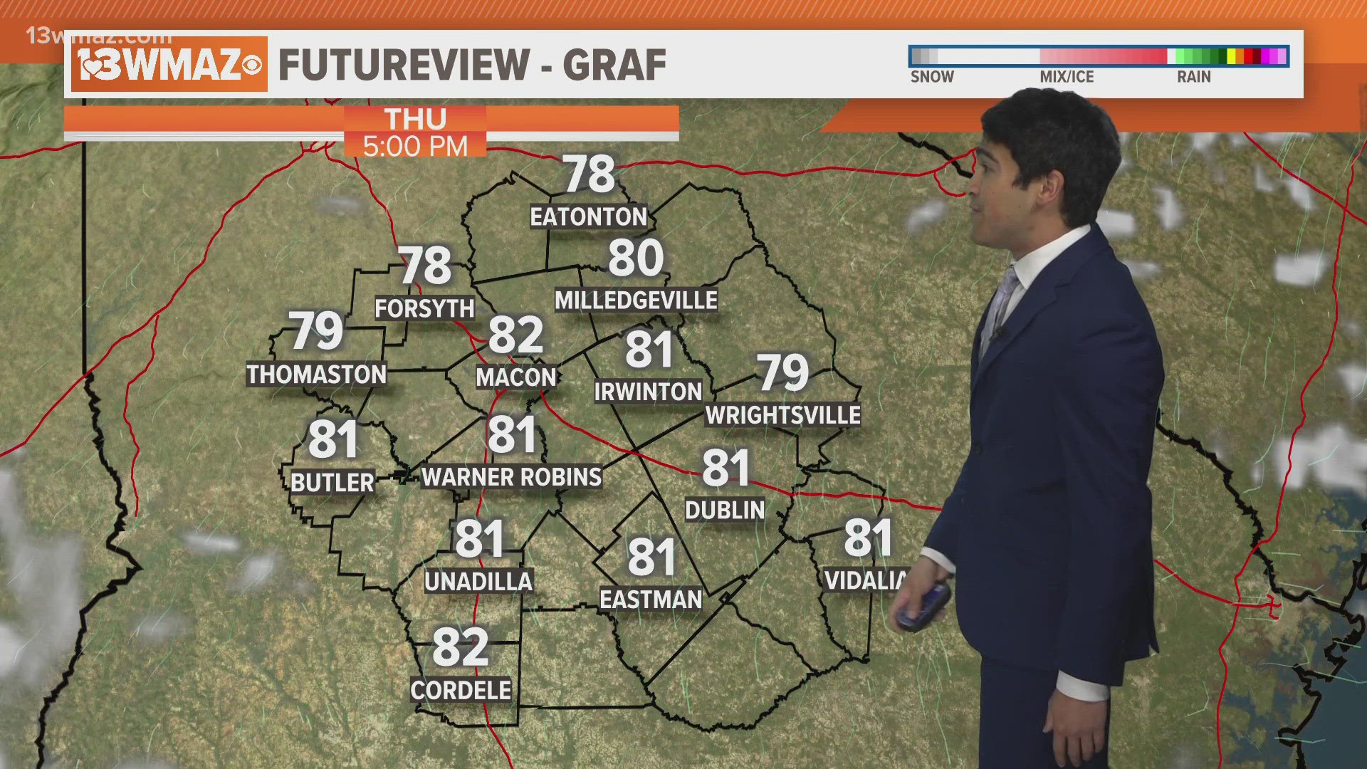Meteorologist David Guerrero has a look at your forecast!