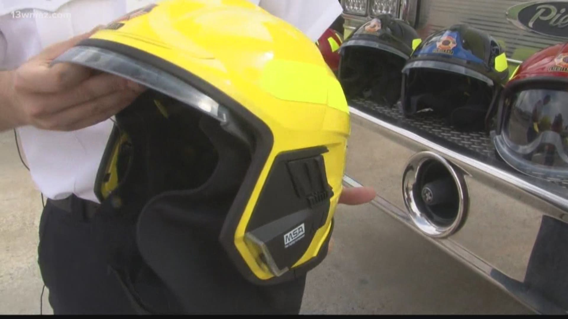 The City of Gray Fire Department now has a new piece of gear it says will improve safety and efficiency. Courteney Jacobazzi gives you a look at the new helmets.
