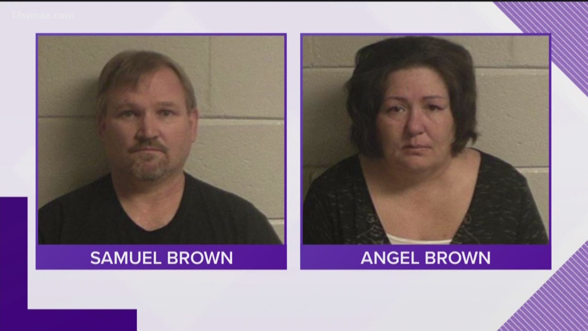 A Crawford County couple landed in jail because their dogs allegedly mauled a neighbor to death.