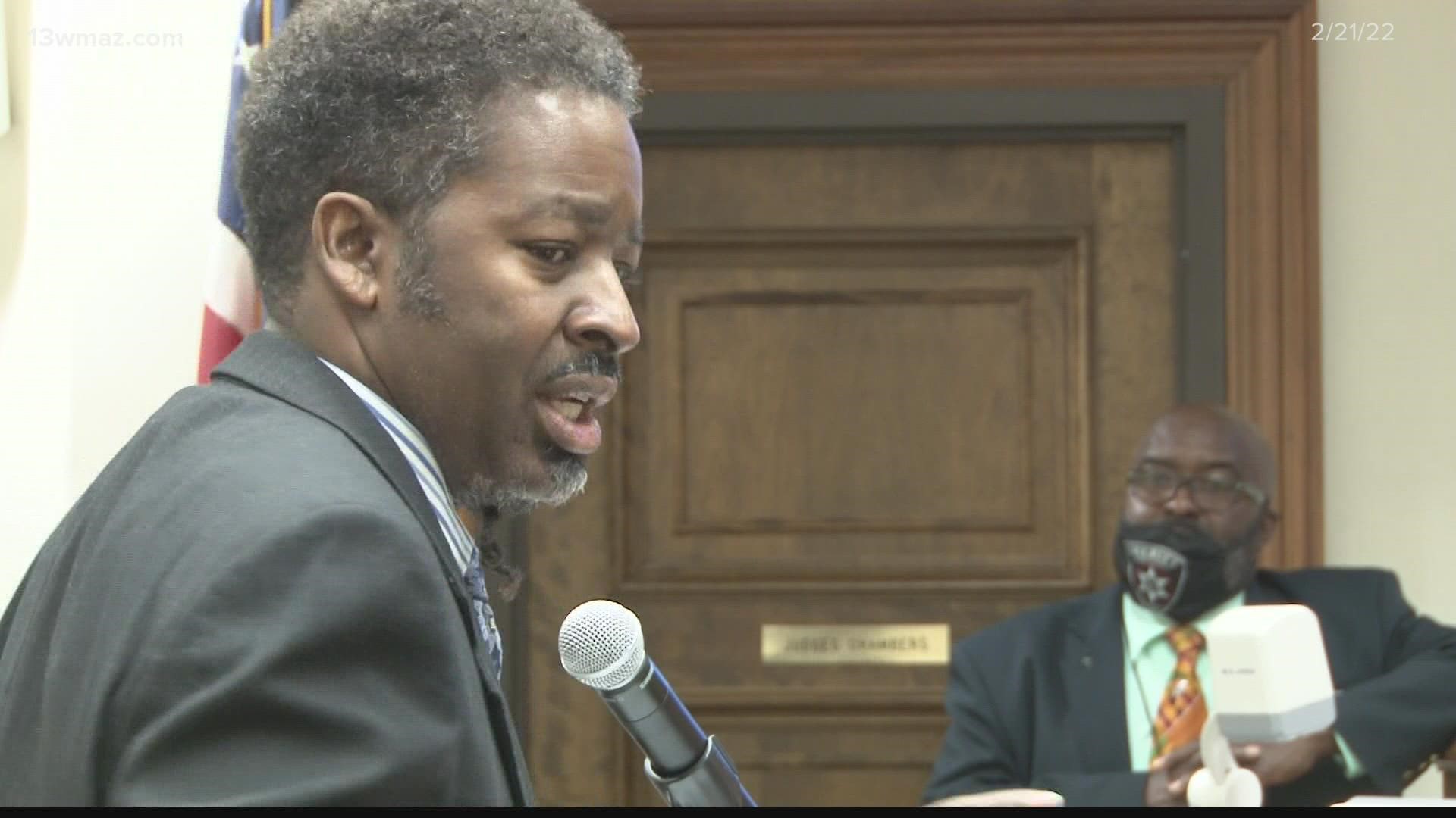 Macon Water Authority Board Member Desmond Brown went to jail this week and was held in contempt of court.