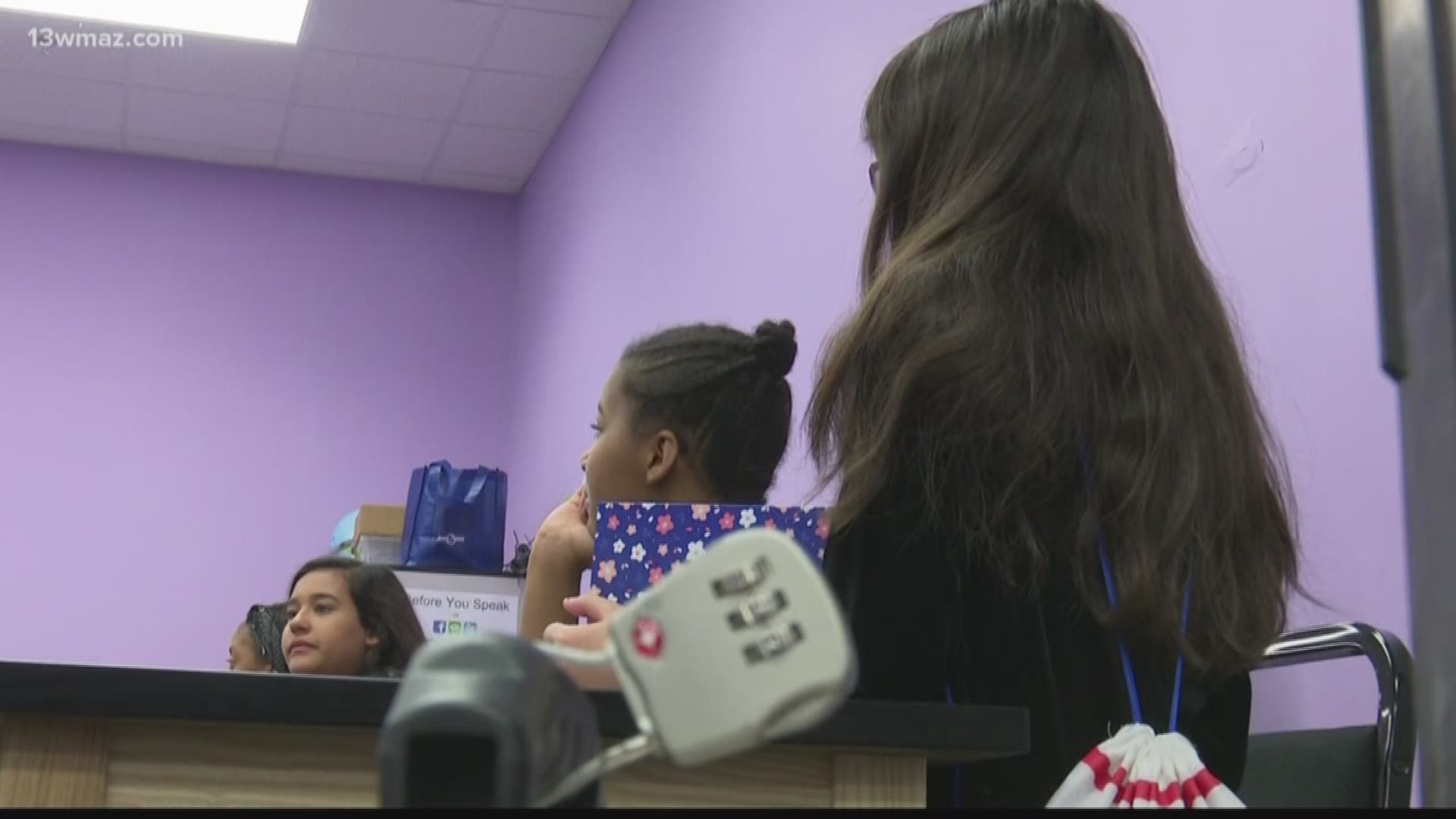 Starbase Robins STEM-powered Girls’ Academy hopes to get more young woman interested in STEM-related fields. The camp ends on Friday.