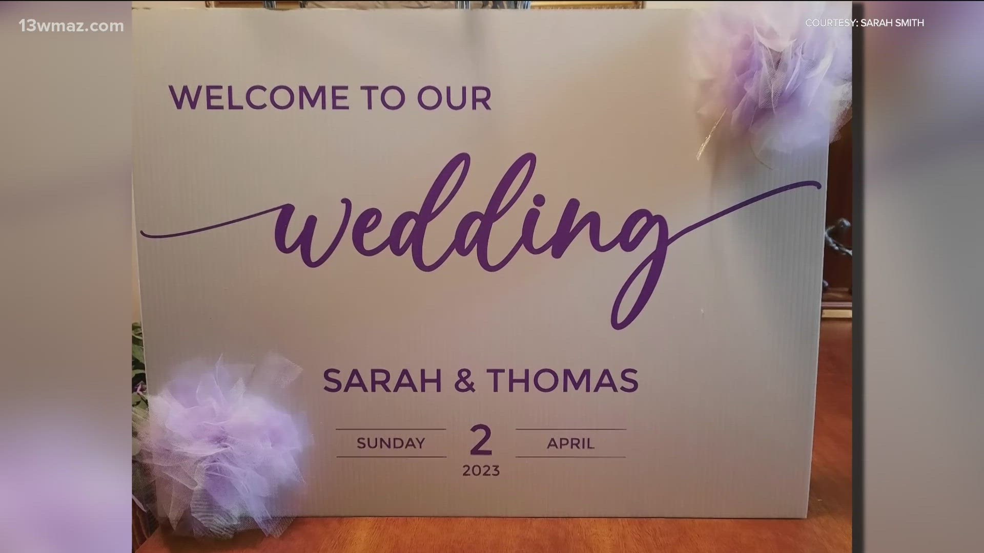 Sarah Smith and Thomas Wall will finally say 'I do' after Smith had a stroke last year.