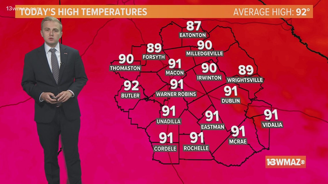 7 Day and Hourly Weather Forecast Macon,