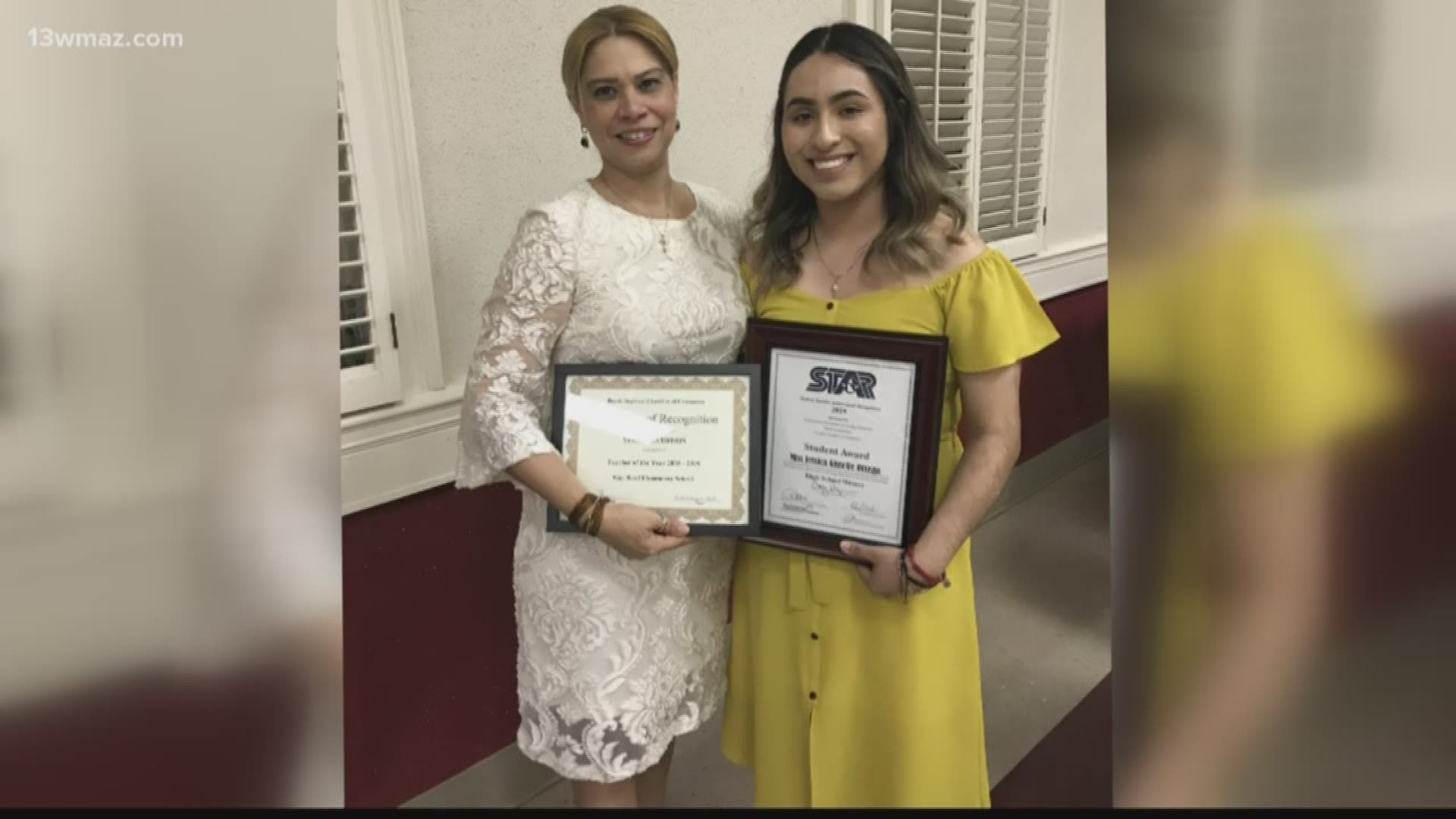 Peach County's 2019 Star Student began her academic journey with English as her second language. Jessica Ortega says it's all thanks to her teacher who helped her along the way.