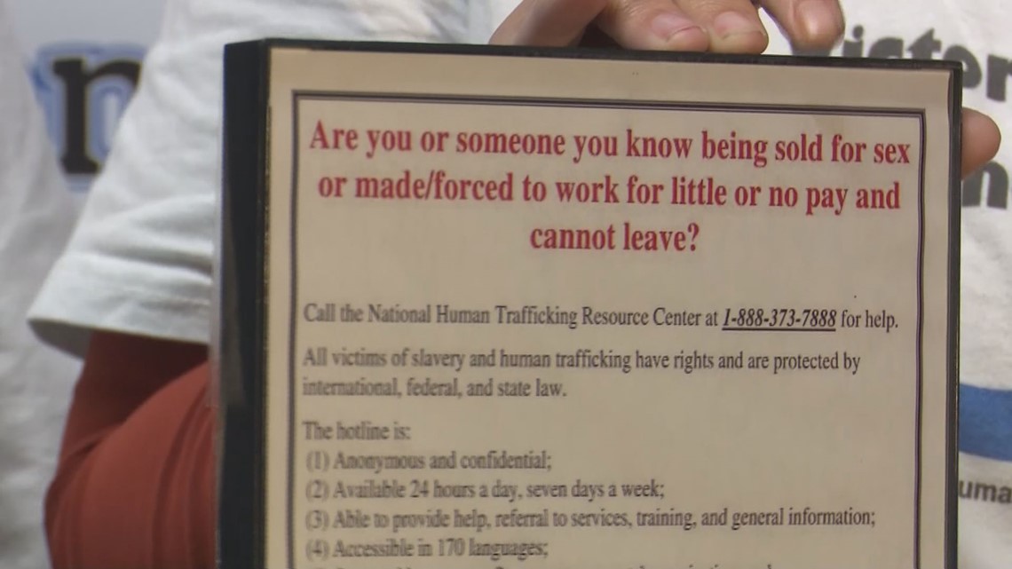 'Could really save a life': Georgia fines increase for failure to post anti-human trafficking signs at businesses