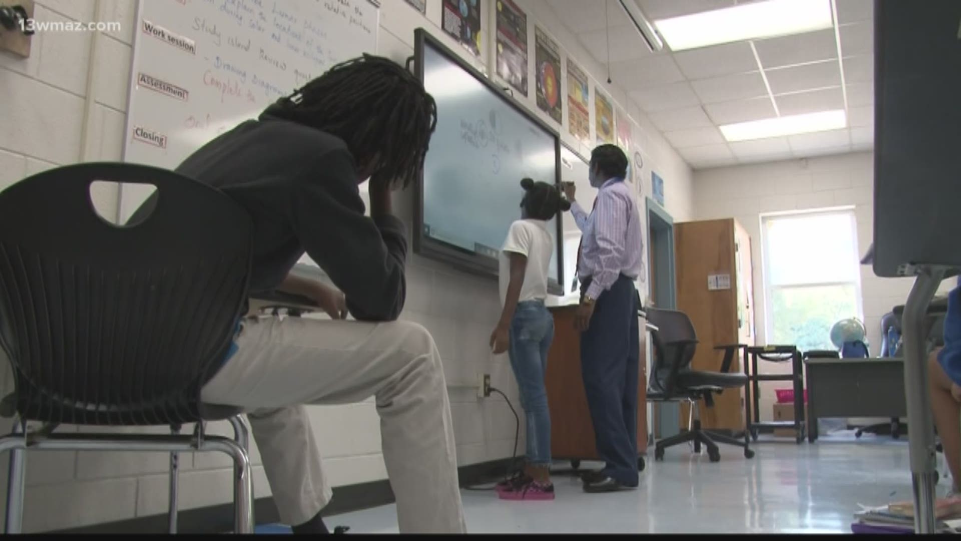 The Bibb County School System is expanding its applicant pool beyond Central Georgia -- they're hiring from around the world.