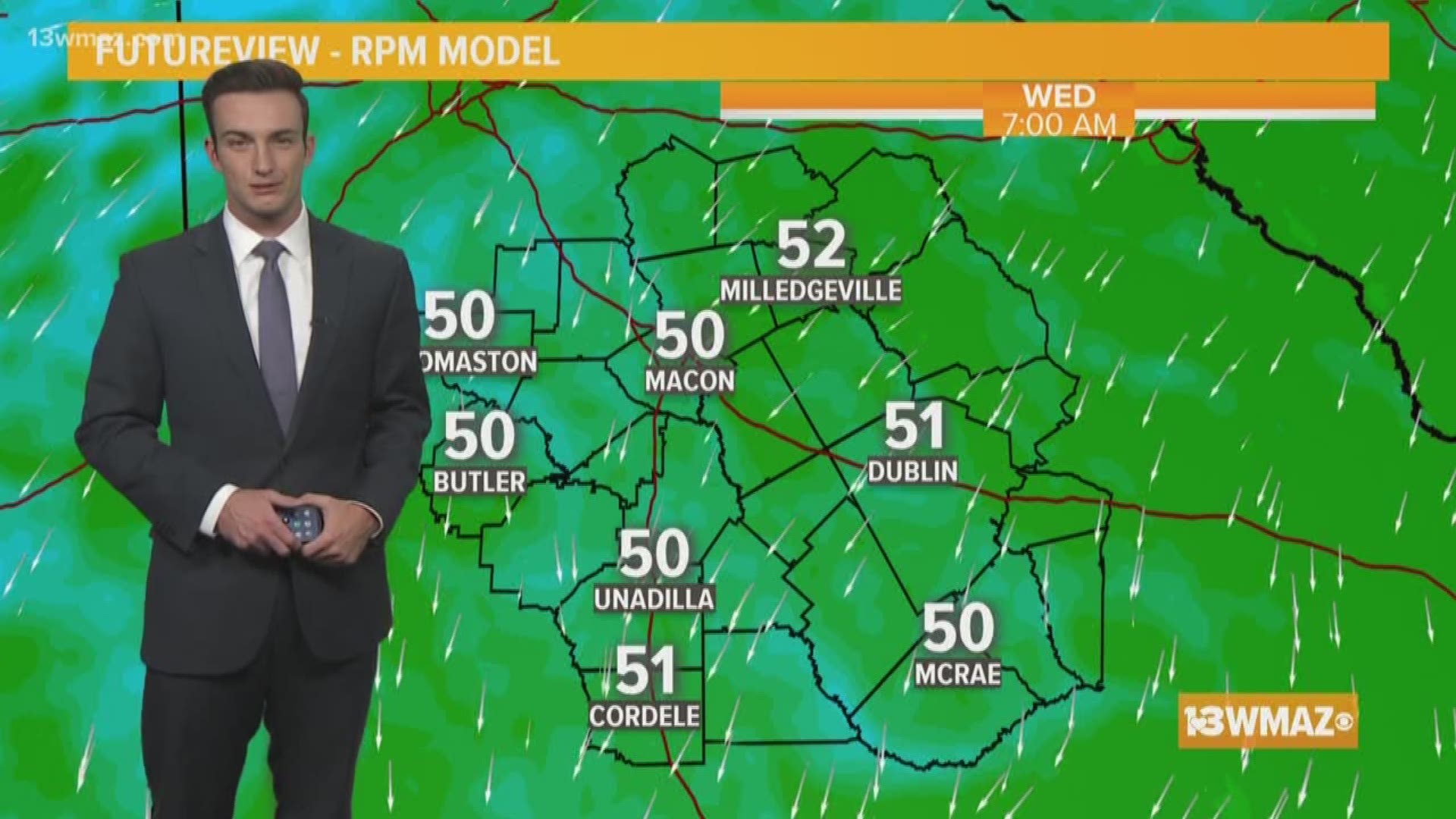 Hunter's Tuesday Morning Forecast