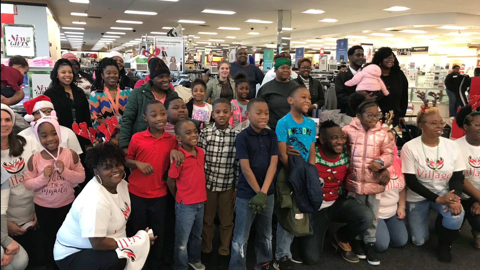 He gave 30 kids $250 gift cards to spend at Kohl's