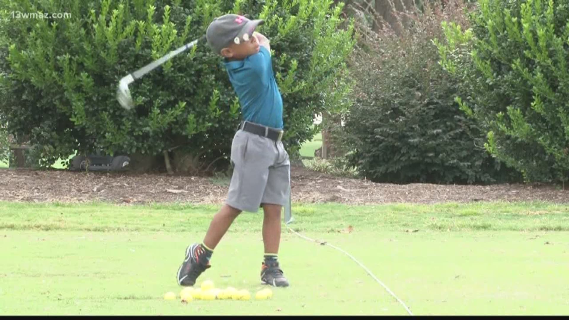 Warner Robins native Camden Guyton took on some of the world's best young golfers earlier this month as one of the youngest competitors.